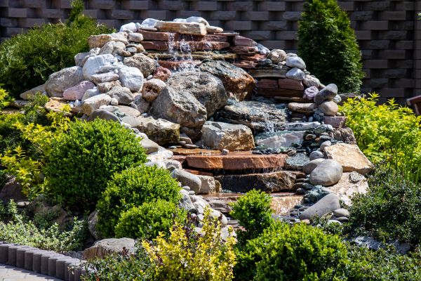Rockscaping in Lakeville