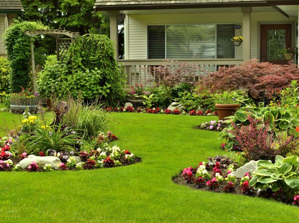 Flower Garden Planting in Lakeville