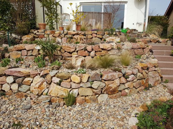 Rock Garden Construction in Lakeville