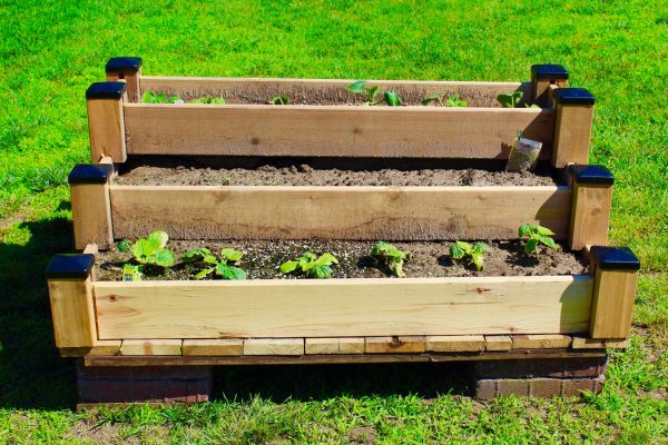 Raised Garden Bed Installation in Lakeville