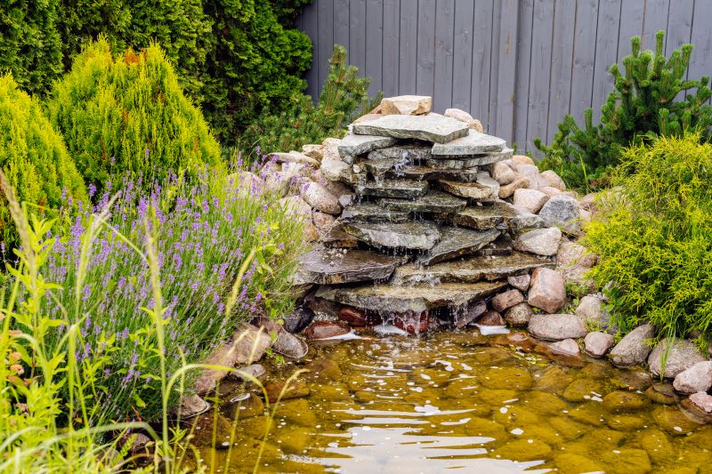 Rock Fountain Installation