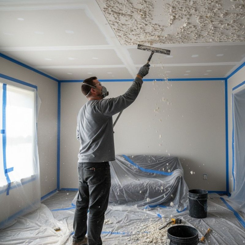 Popcorn Ceiling Repair